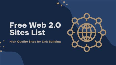 Top 10 Web 2.0 Websites For Link Building