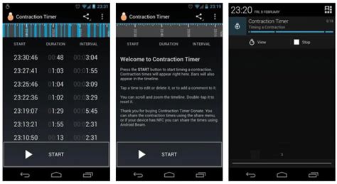Top 14 Best Contraction Timer Apps for Android and iOS