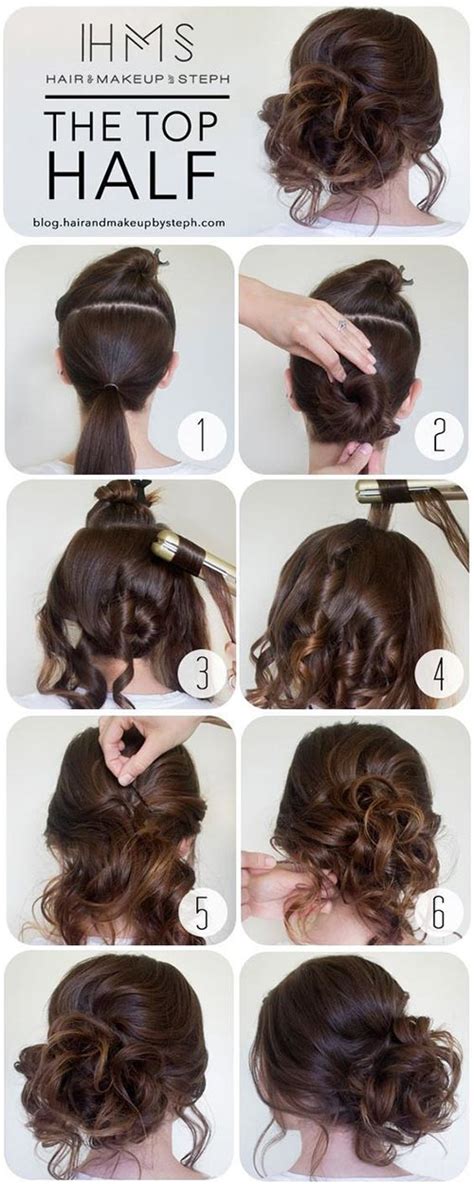 Top 18 Messy Updo Tutorials For Different Hair Lengths Medium