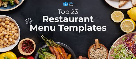 Top 23 Menu Templates for Starting Your Restaurant on a Delicious Note - The SlideTeam Blog