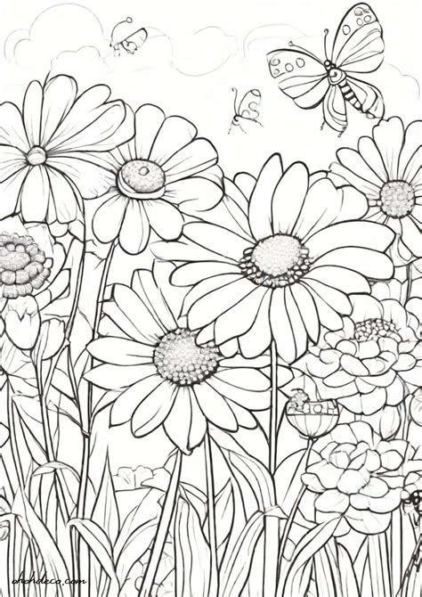 Top 3 Types of Flower Coloring Sheets