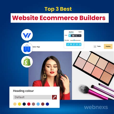 Top 3 website builder services overall