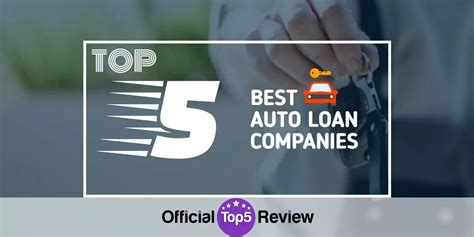 Top 5 Auto Loan Companies