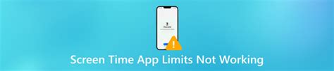 Top 6 Methods to Fix Screen Time Limits Not Working 2023