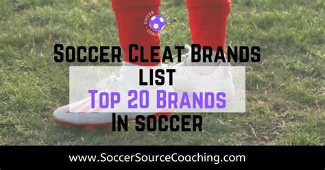 Top Cleat Brands