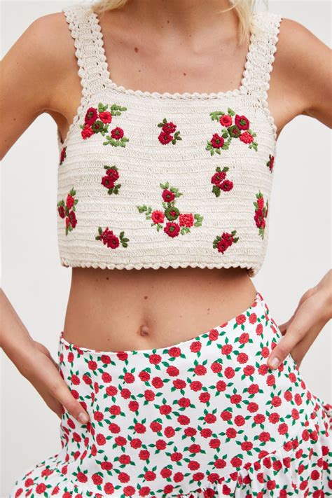 Top Crochet Zara