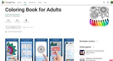 Top Picks for Free Coloring Apps For Adults