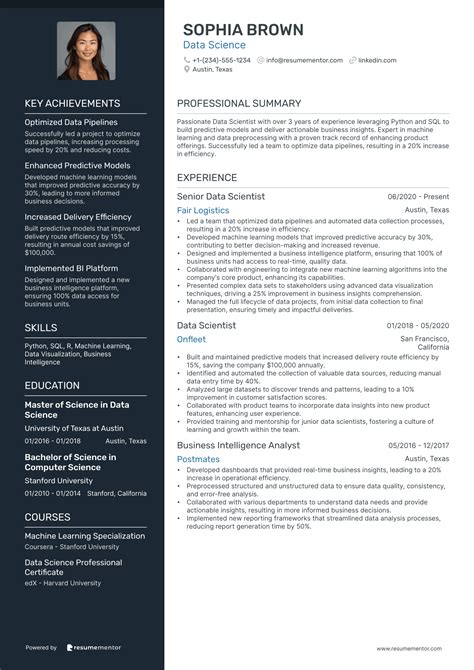 Top Resume Examples 2019