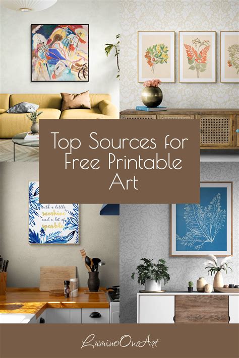 Top Sources for Free Printables