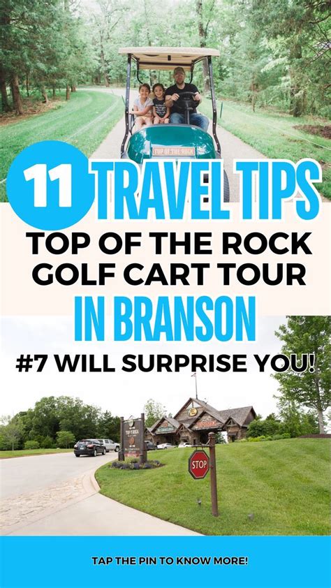Top Tips Golf Cart Tour