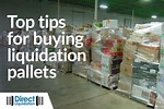 Top Tips for Buying Liquidation Pallets