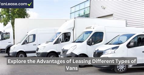 Top Van Types for Leasing