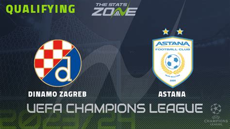 Ilustrasi Pertandingan Dinamo Zagreb Vs Astana dan Statistik, Kualifikasi Liga Champions