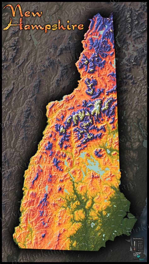 Topographic Map Of Nh