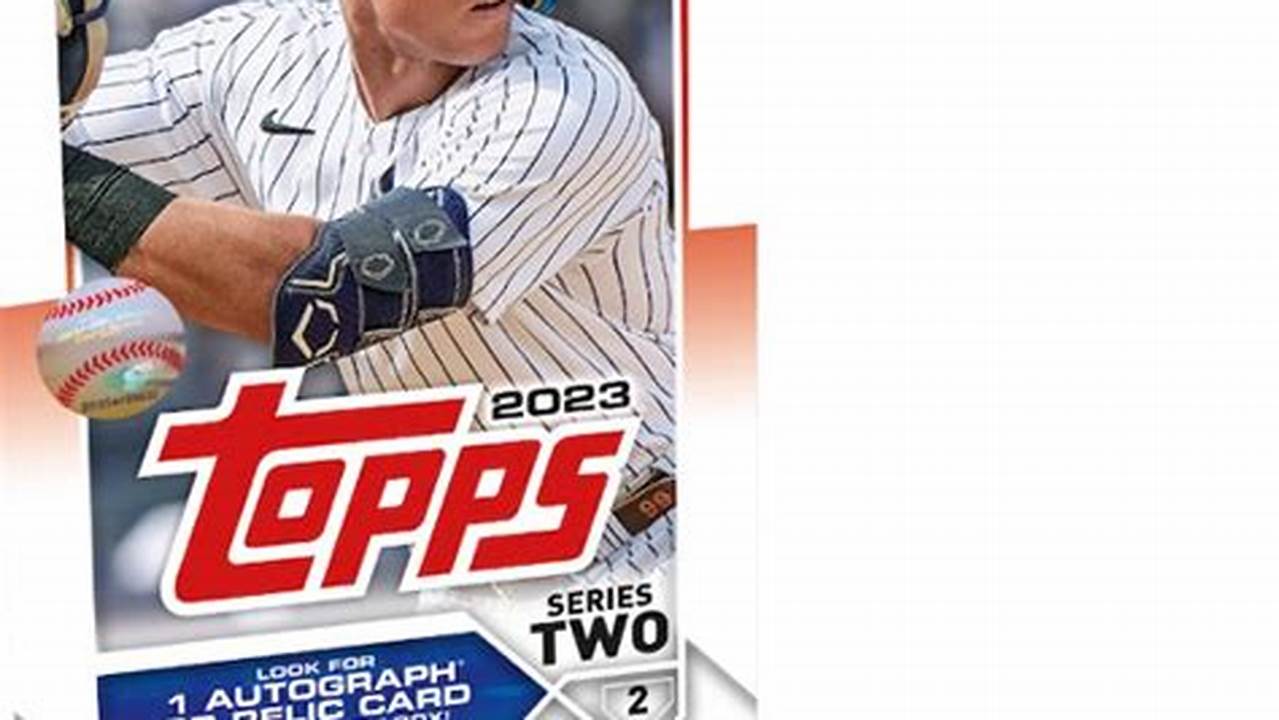 Topps 2024 Release Date Checklist
