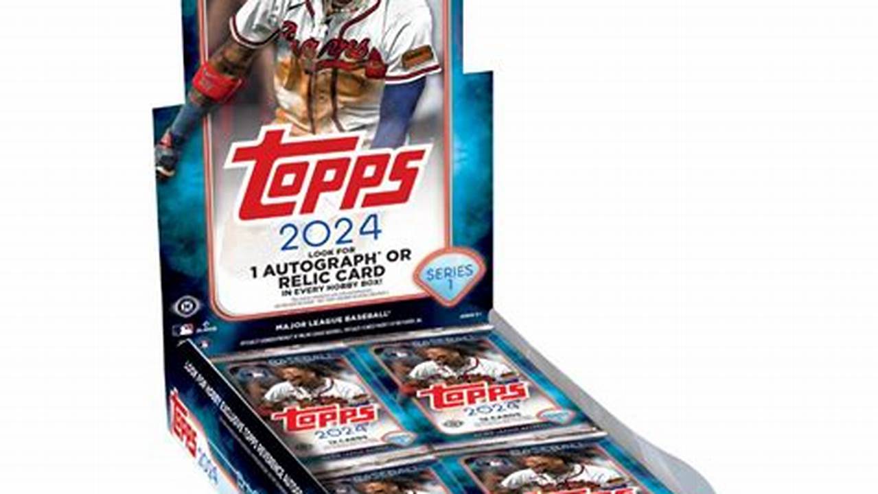 Topps 2024 Series 1 Hobby Box Checklist