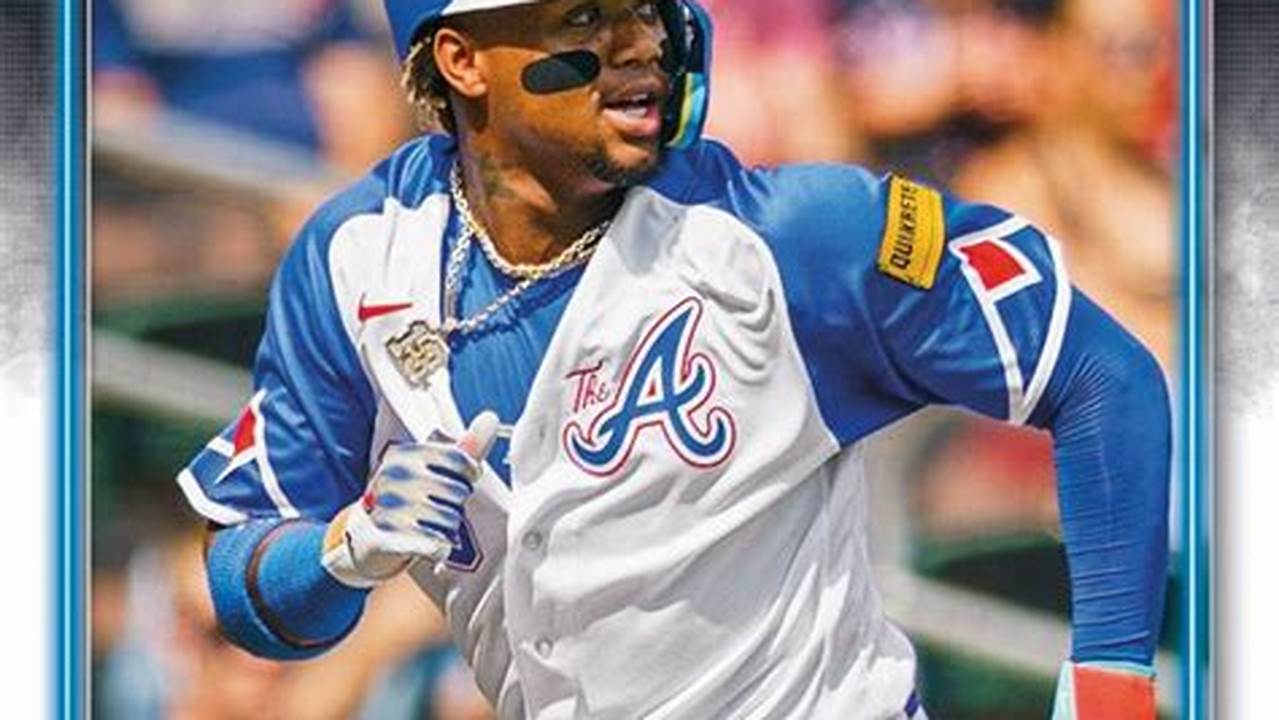 Topps Series 1 2024 Ronald Acuna Jr Card