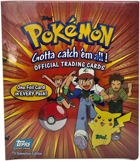 Unleash Your Inner Trainer with Topps Pokemon TV Animation Edition Cards