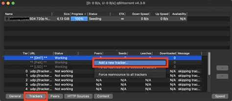 Torrent Tracker List Updated 2022
