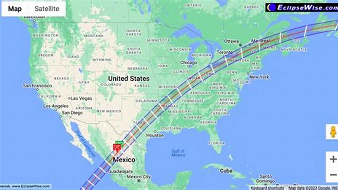 Total Solar Eclipse 2024 Map Map Update