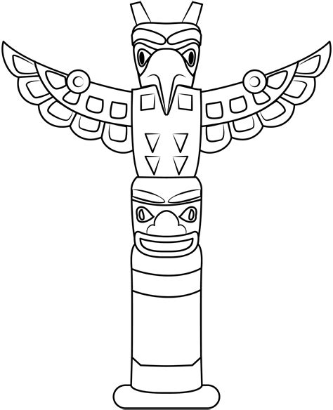 Totem Pole Template Printable