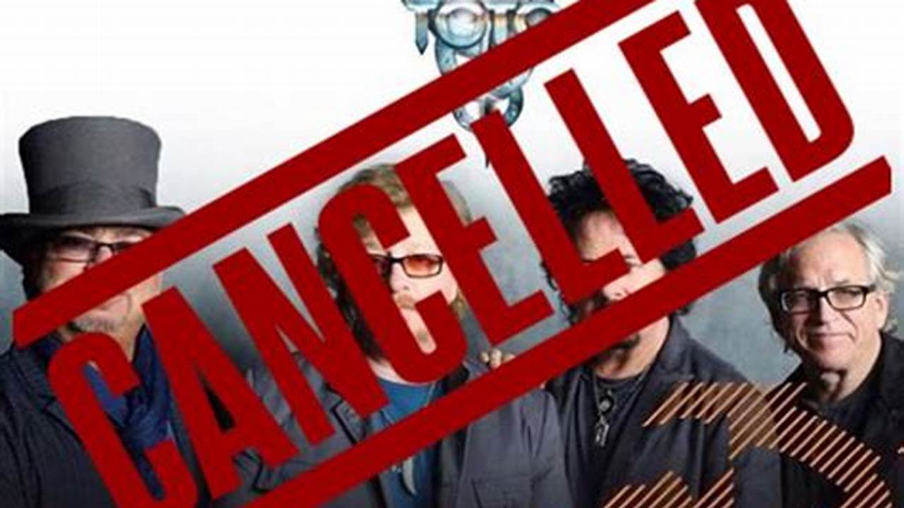 Toto On Tour 2024 Cancelled
