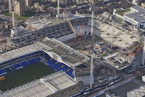 Tottenham stadium construction