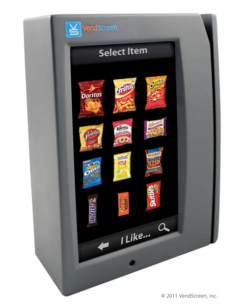 Touchscreen Vending Machine