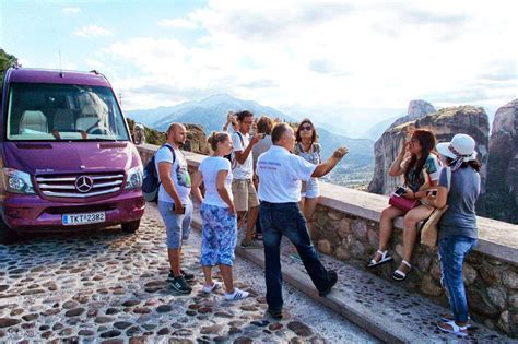 Tour Guide Explaining Meteora