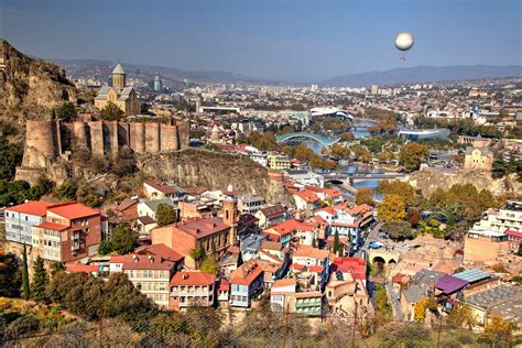 Tour Guide Explaining Old Tbilisi
