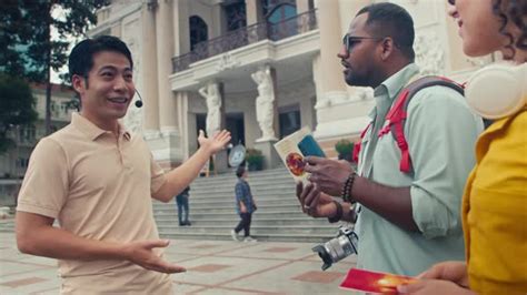 Tour Guide Interacting