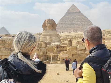 Tour Guide at Giza Pyramids