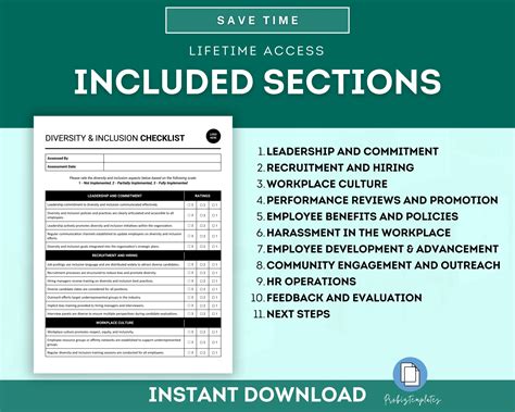 Tour Inclusions Checklist