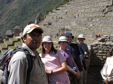 Tour guides in Peru