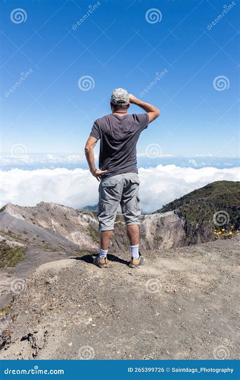 Tourist Contemplating View