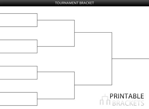 Tournament Bracket Maker Printable