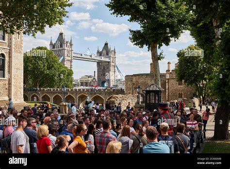 Tower of London Crowd