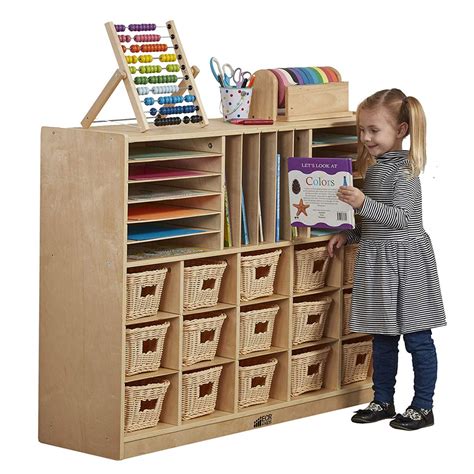 Buy Argos Home 4 Tier Kids Basket Storage Unit with Bins