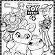 Toy Story Coloring Page Printable
