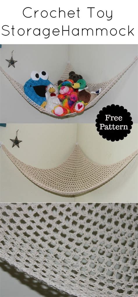 Toy Hammock Crochet Pattern Free
