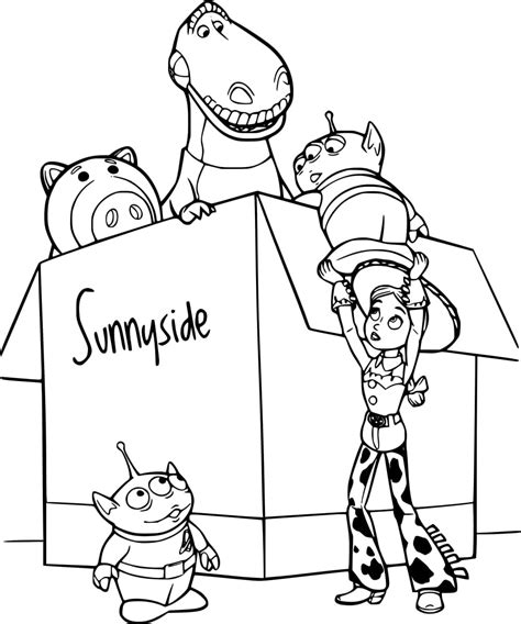 Toy Story 3 Coloring Pages