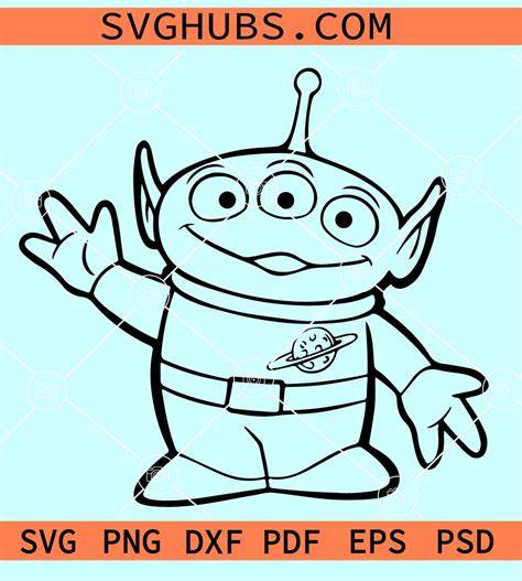 Unleash your creative side with our Toy Story Alien SVG freebies - The ultimate way to take your crafting game to infinity and beyond!