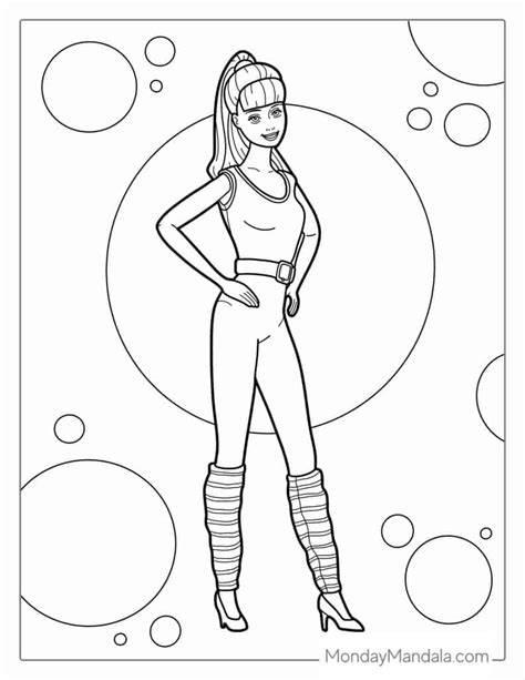 Toy Story Barbie Coloring Pages