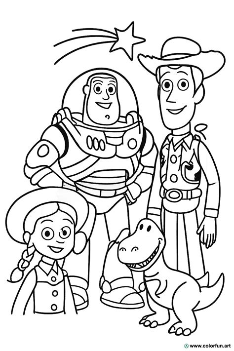 Toy Story Coloriage