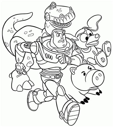 Toy Story Printable Colouring Pages