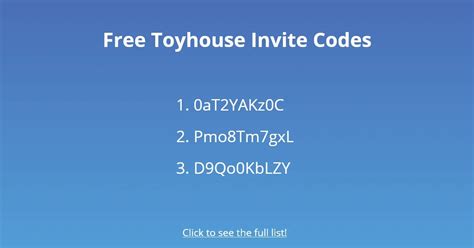 Toyhouse Invite Code Free