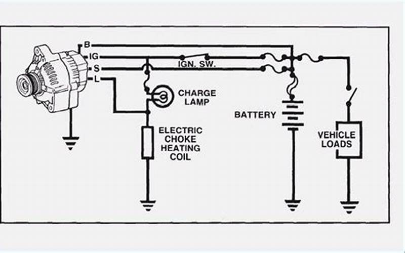 Toyota 4 Pin Alternator Wiring Diagram