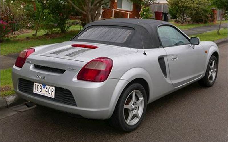 Toyota Mr2 Spyder Convertible