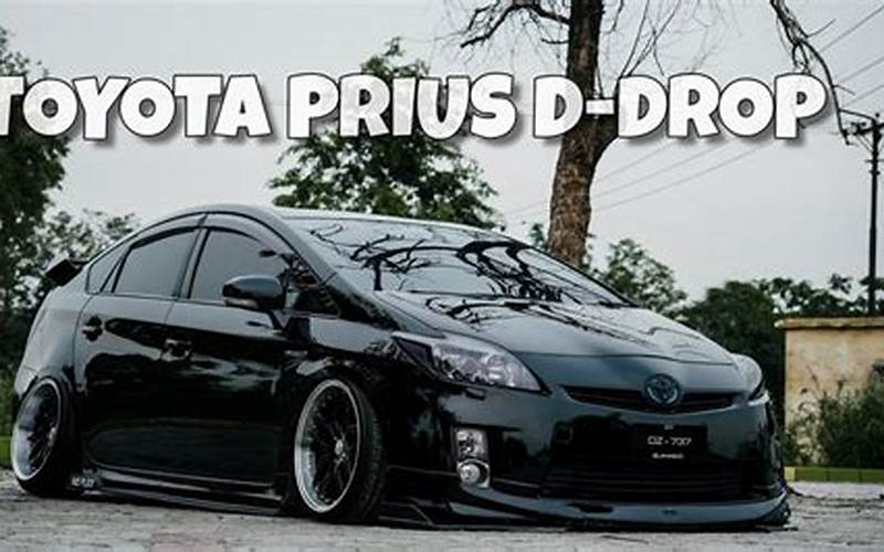 Toyota Prius With Bagged Suspension