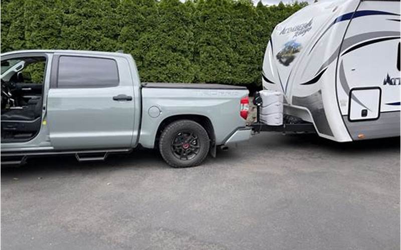 Toyota Tundra Towing Travel Trailer